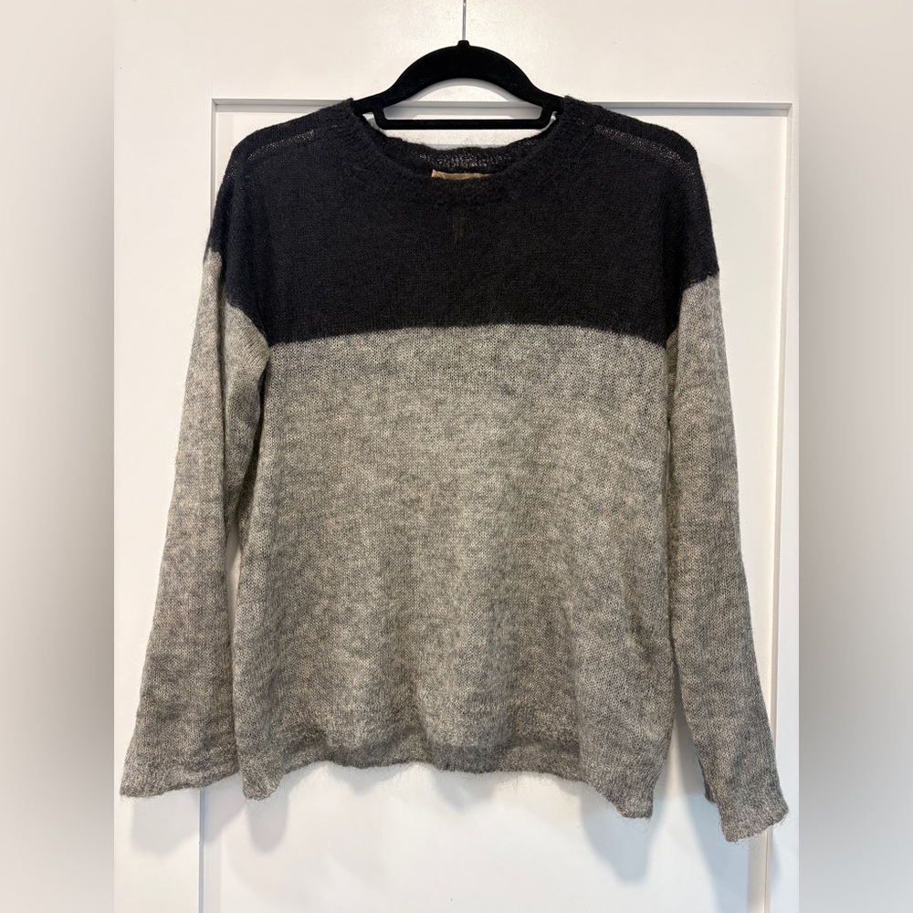 Isabel Marant Mohair Colorblock Sweater